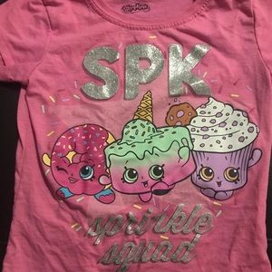 Girls Shopkins Shirt